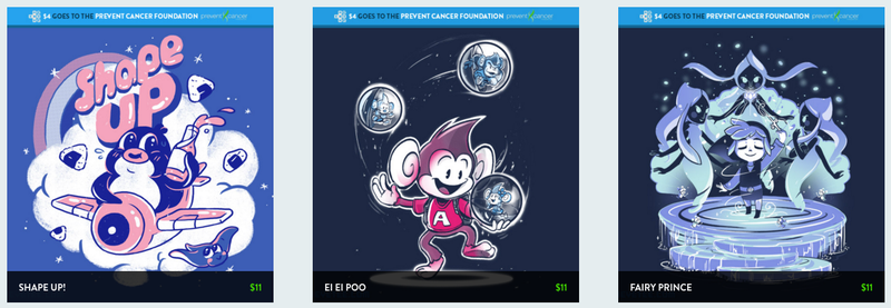 Illustration for article titled Check Out AGDQ2017 And Some Stellar Yetee Designs